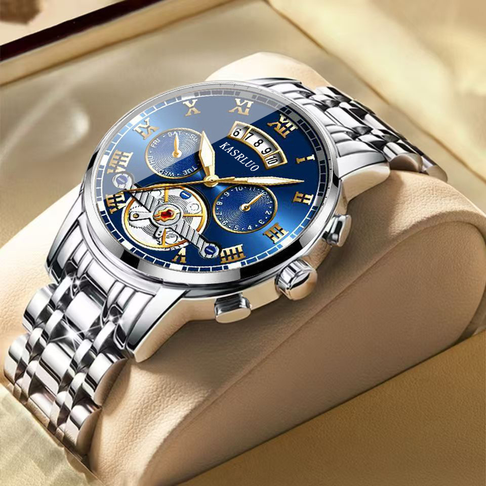 Limited Beverly Hills Luxury Watch Clearance | Swiss Handmade Tourbillon Luminous Watch