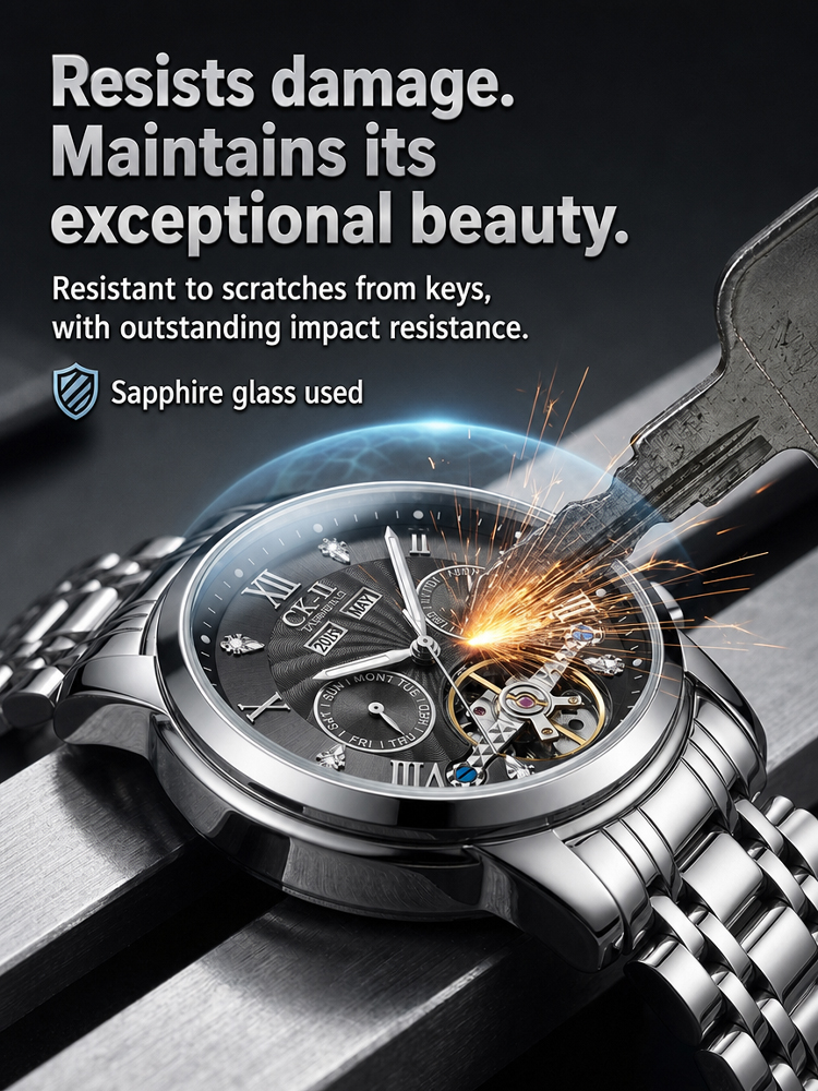Limited Beverly Hills Luxury Watch Clearance | Swiss Handmade Tourbillon Luminous Watch
