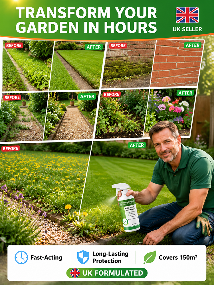 Dissolve Weeds From The Roots Up — Stop Weeds From Growing Back Permanently