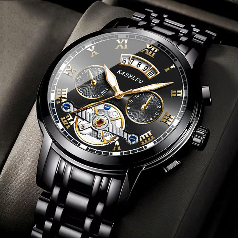 Limited Beverly Hills Luxury Watch Clearance | Swiss Handmade Tourbillon Luminous Watch