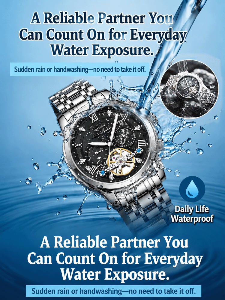 Limited Beverly Hills Luxury Watch Clearance | Swiss Handmade Tourbillon Luminous Watch