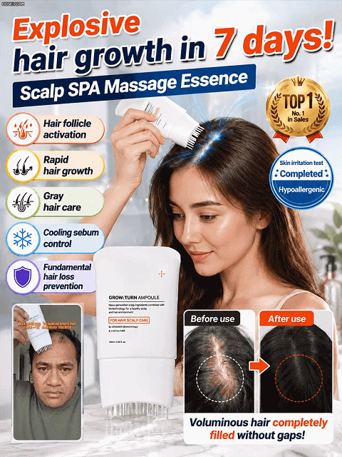 💆‍♀️ Korean Girls’ Hair Glow Secret — Healthy Scalp Care