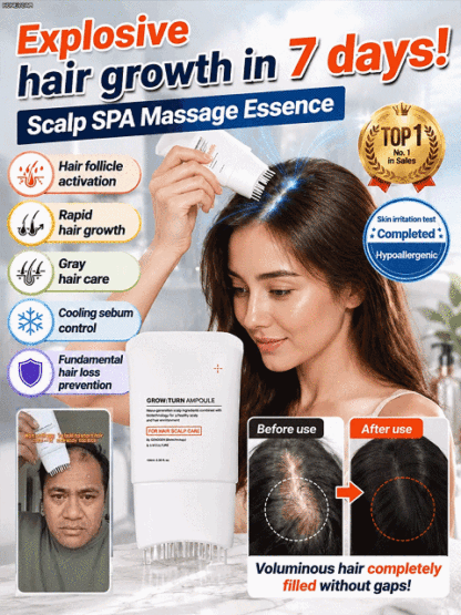 💆‍♀️ Korean Girls’ Hair Glow Secret — Healthy Scalp Care