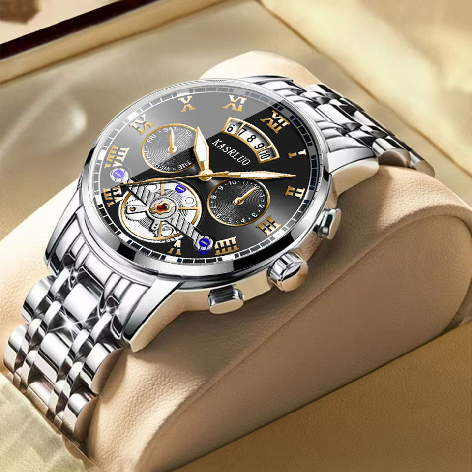 Limited Beverly Hills Luxury Watch Clearance | Swiss Handmade Tourbillon Luminous Watch