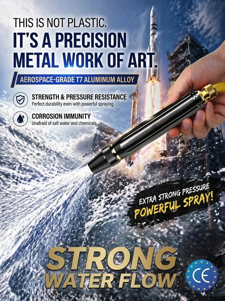 [Very powerful] High-pressure water lance