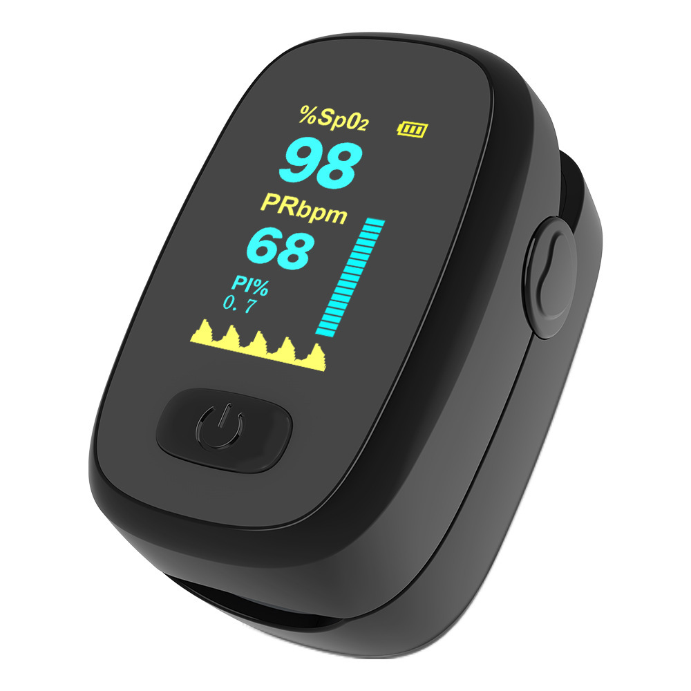 Non-invasive blood oxygen and blood glucose monitoring device