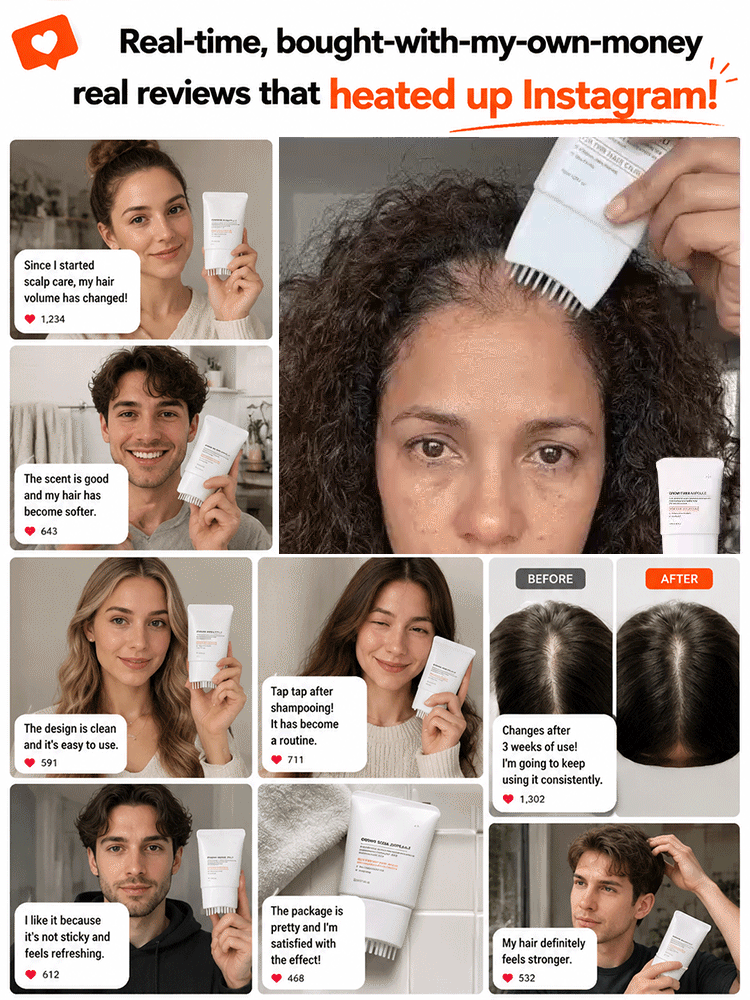 💆‍♀️ Korean Girls’ Hair Glow Secret — Healthy Scalp Care