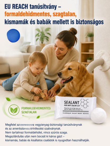 💧 Prémium Vízálló Tömítőgyurma 🛠️ Lyukak és Repedések Azonnali Javítása(⚡ 30 mp alatt köt)