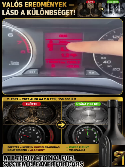 🔥【Akár -50% Kedvezmény】2 az 1-ben Motortisztító és Koromeltávolító (Utánvéttel)
