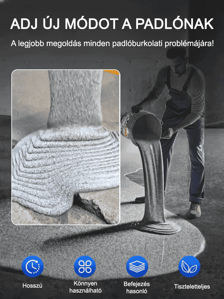 Felejtse el a drága csempézést! Folyékony márvány hatású epoxi homok festék