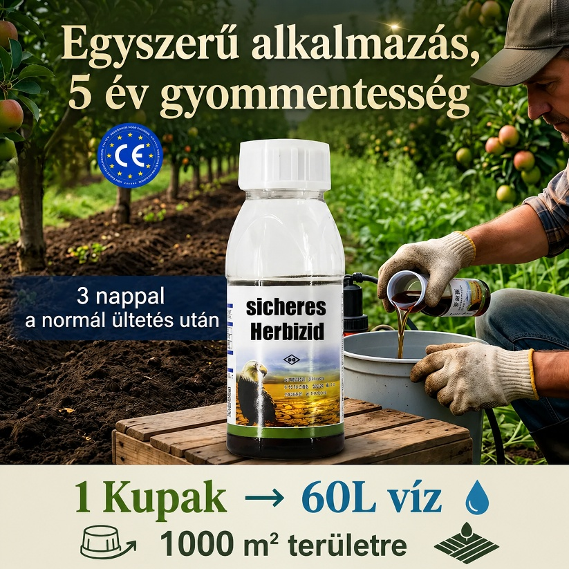 Hatékony Kerti Gyomirtó Koncentrátum - 14 Napos Kockázatmentes Próba