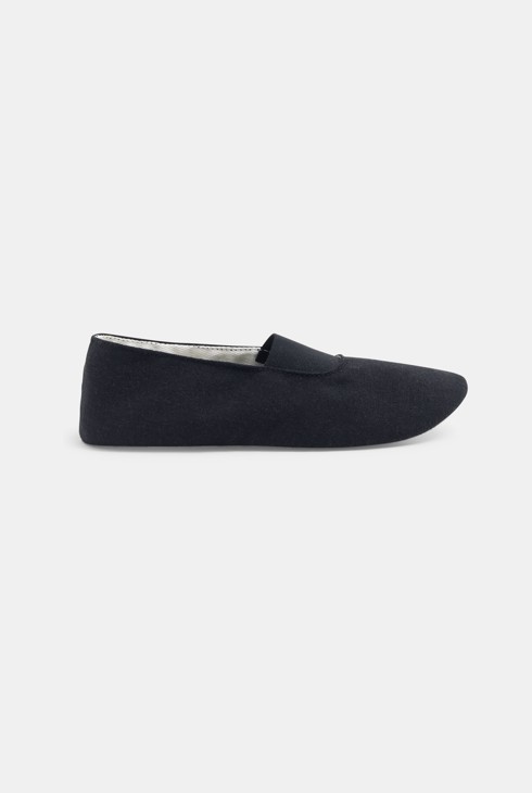 Chausson de gymnastique noir mixte 1