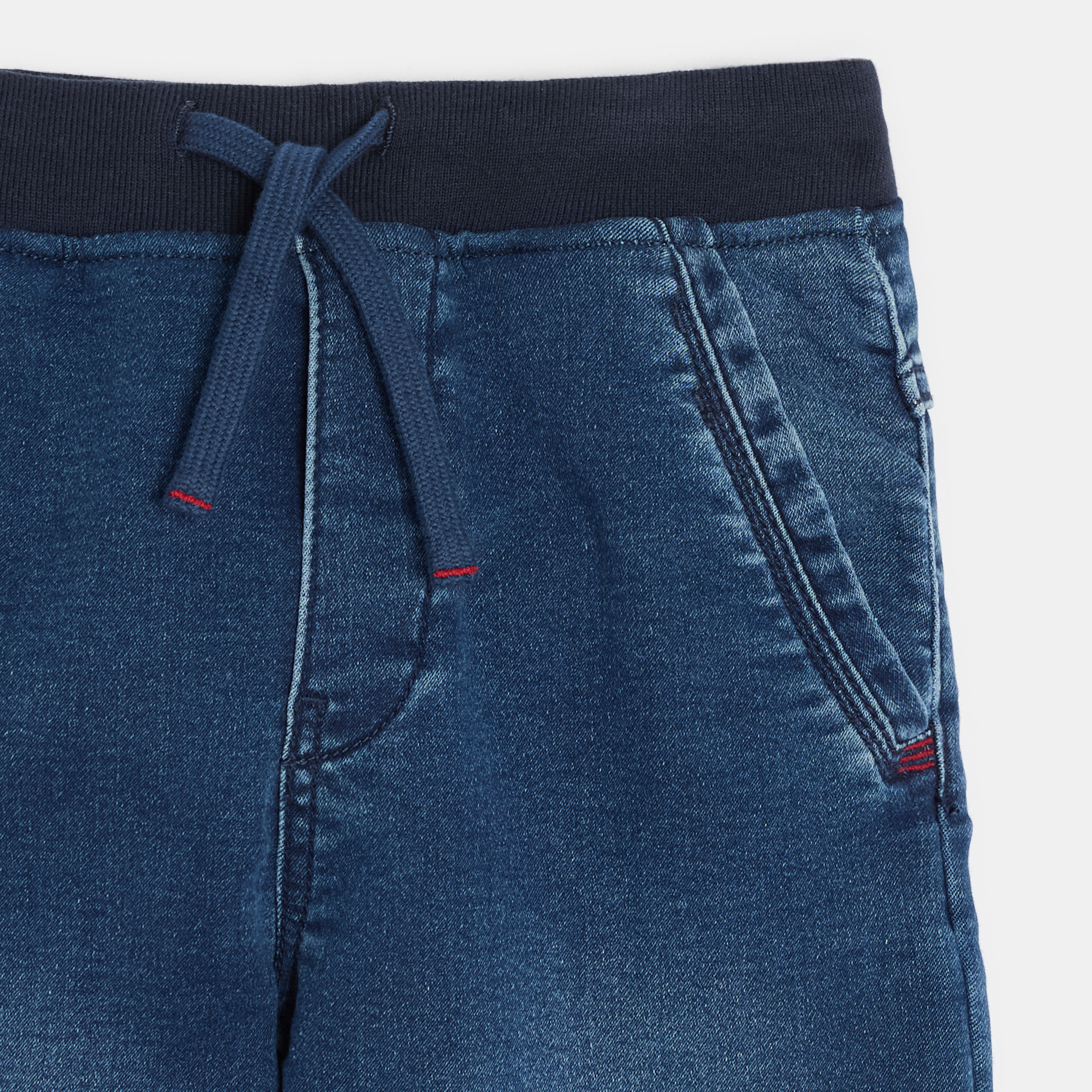 Jean jogpant en denim délavé Garçon - Denim bleu stone