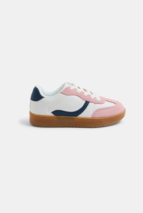 Basket basse rose Fille 1