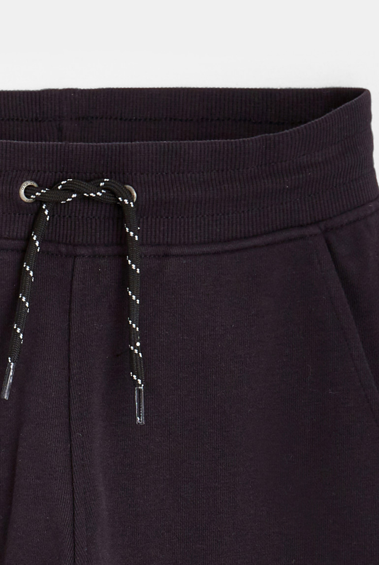 Jogging gris chiné garçon - Noir