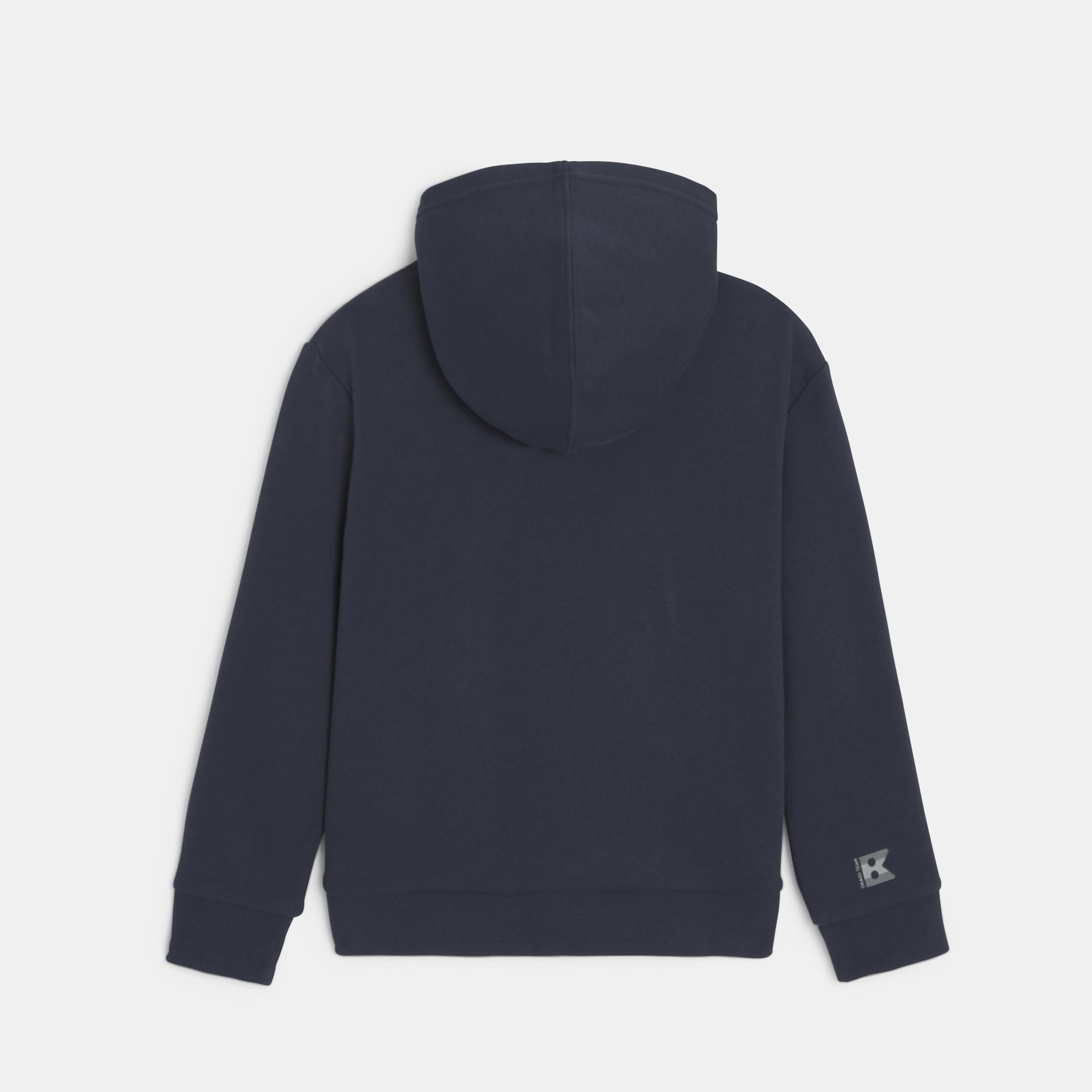 Sweat à capuche gris garçon - Bleu navy