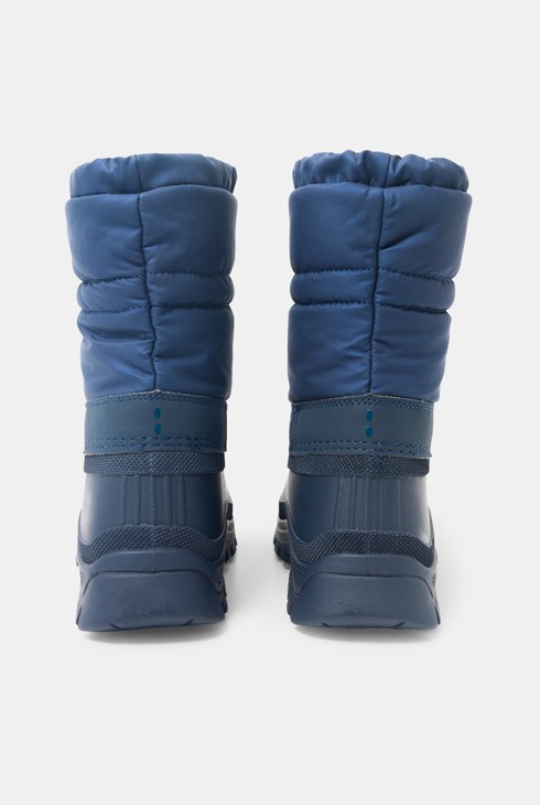 Boots de neige chaudes fourrées noir garçon 2