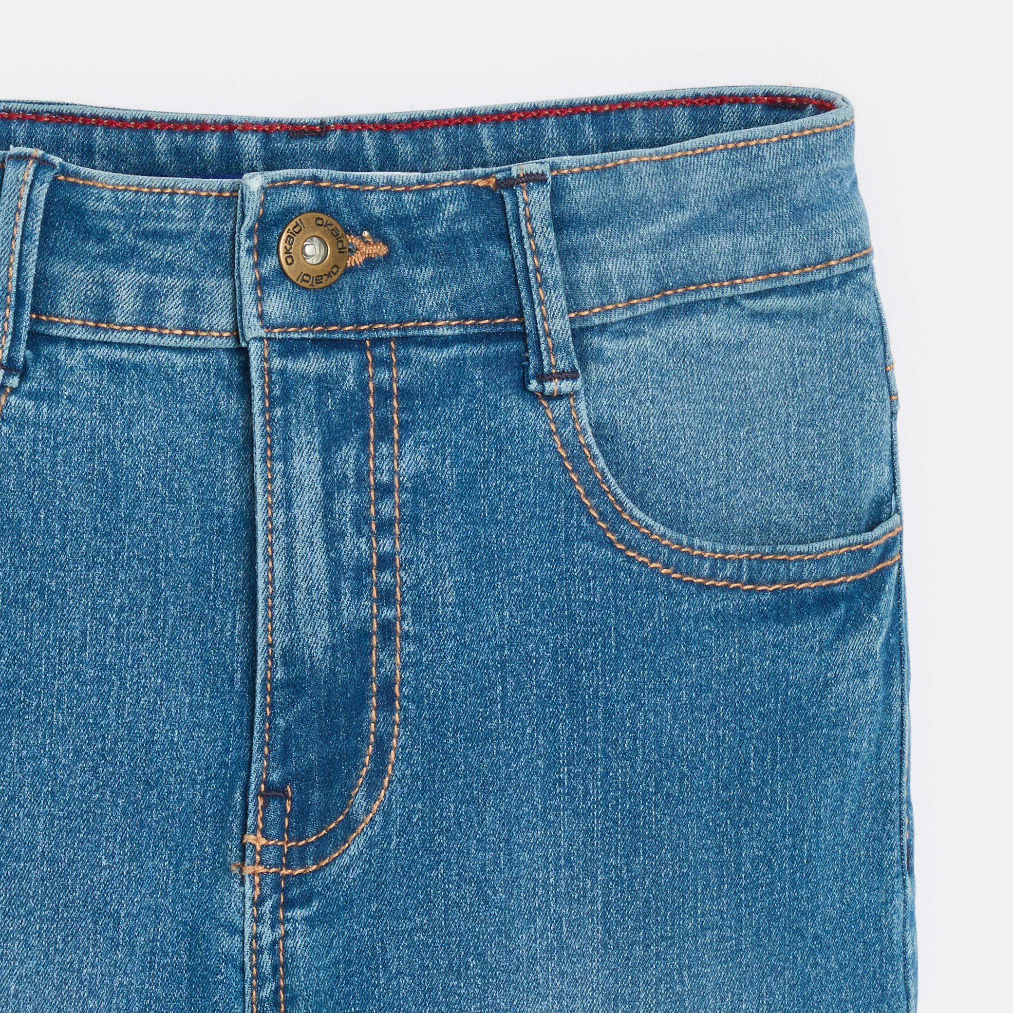 Jean skinny bleu Garçon - Denim bleu stone