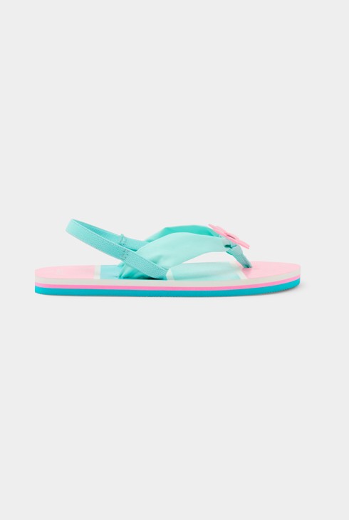 Sandales turquoise fille 1