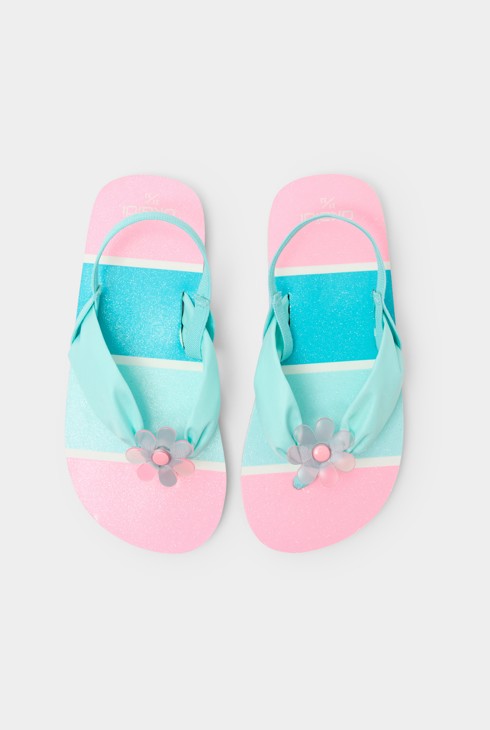 Sandales turquoise fille 2