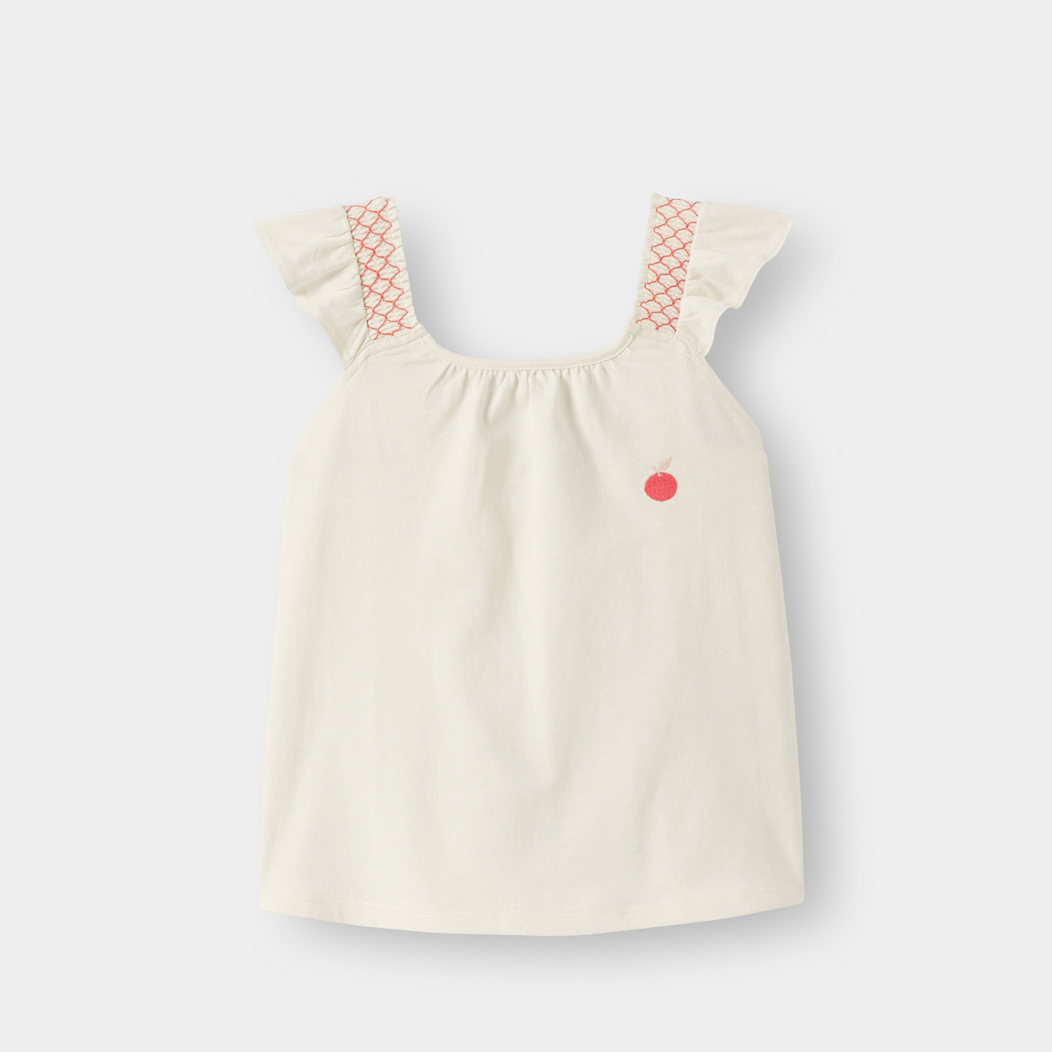 Débardeur blanc bébé fille - Blanc Meringue