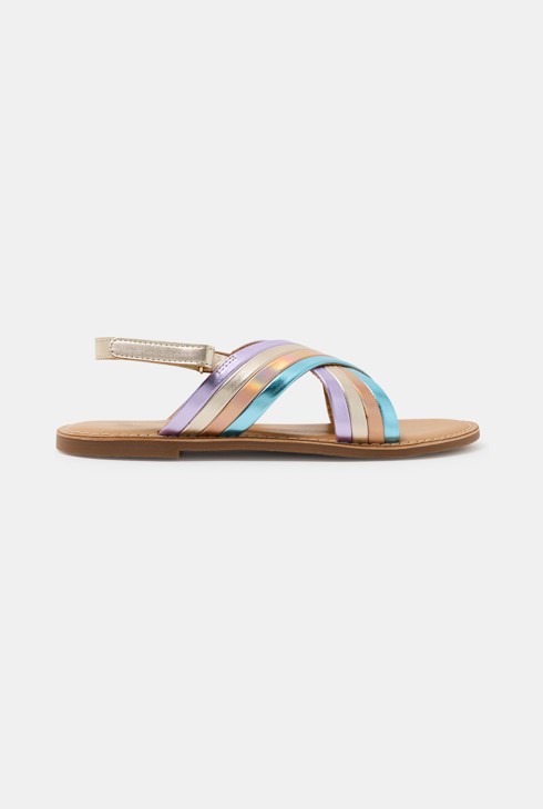 Sandales multicolores fille 1