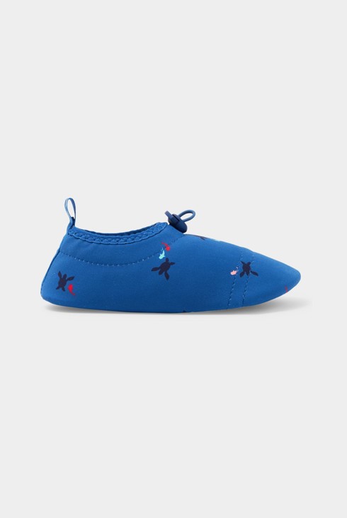Chaussons de bain bleus bébé garçon 1