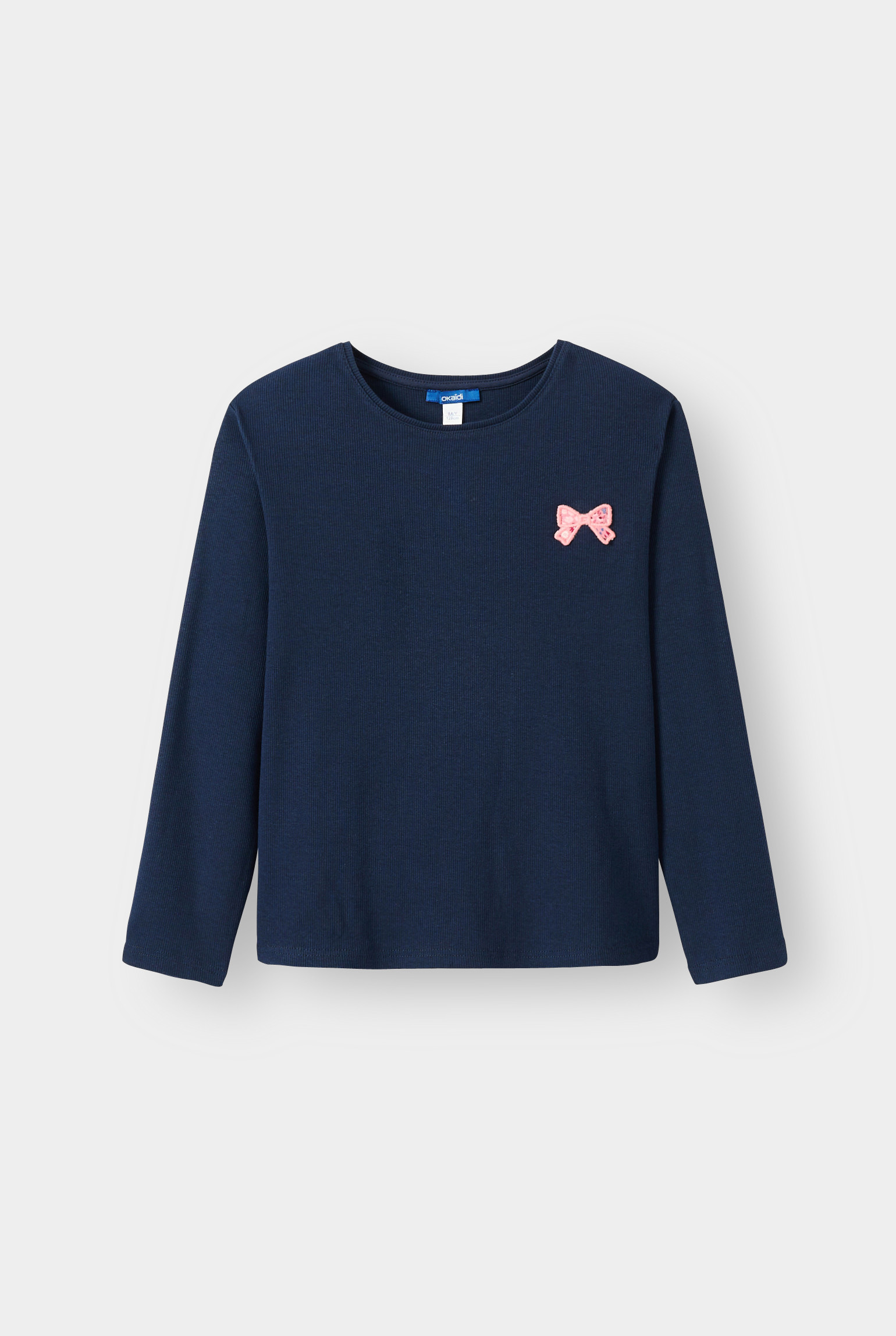 T-shirt bleu marine fille - Bleu navy
