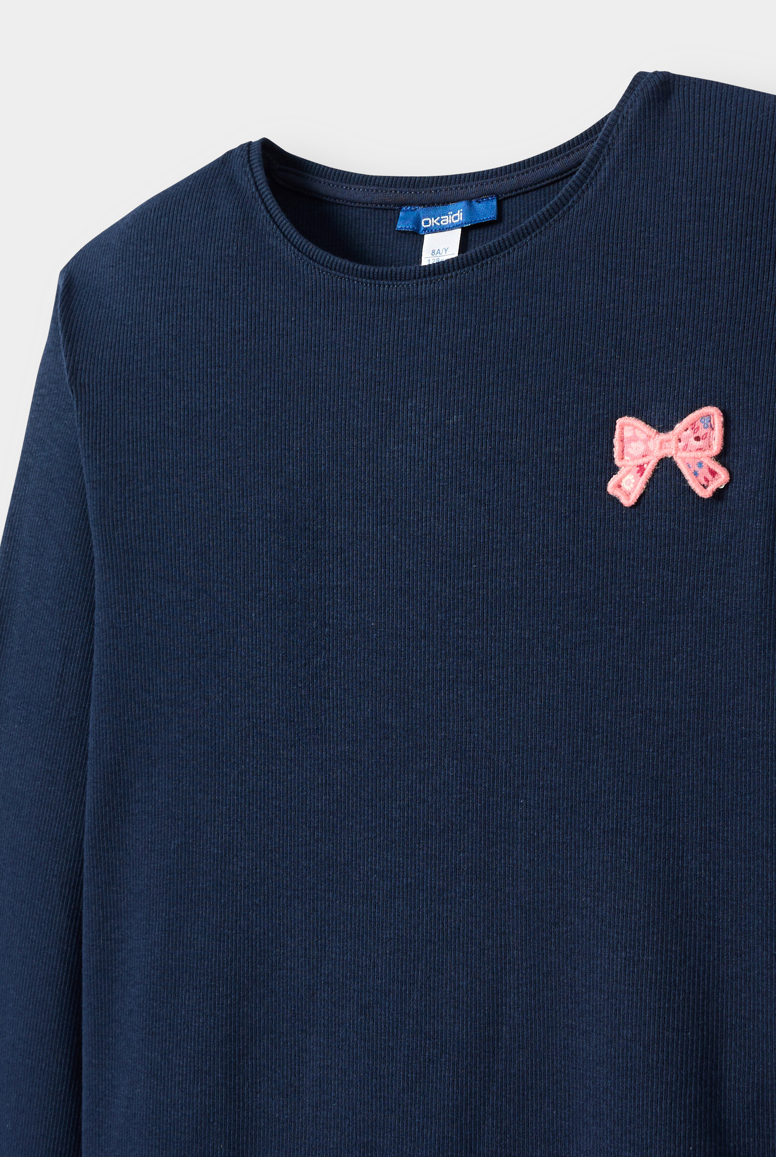T-shirt bleu marine fille - Bleu navy