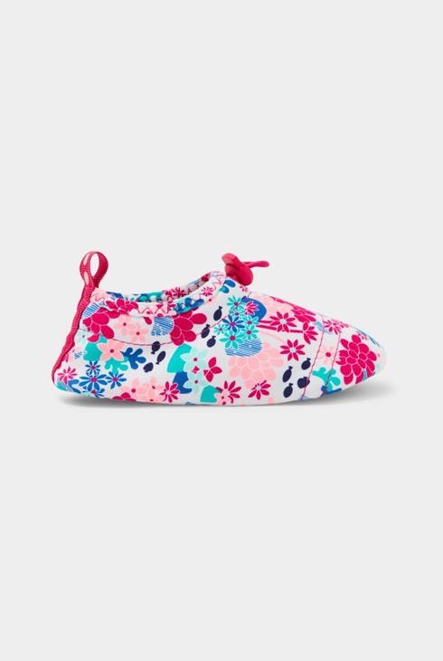Chausson de plage rose fille 1