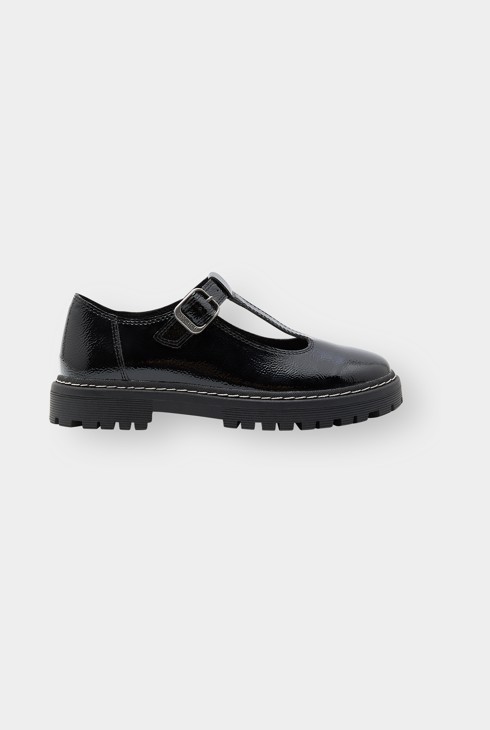 Salomés crantées noir fille 1