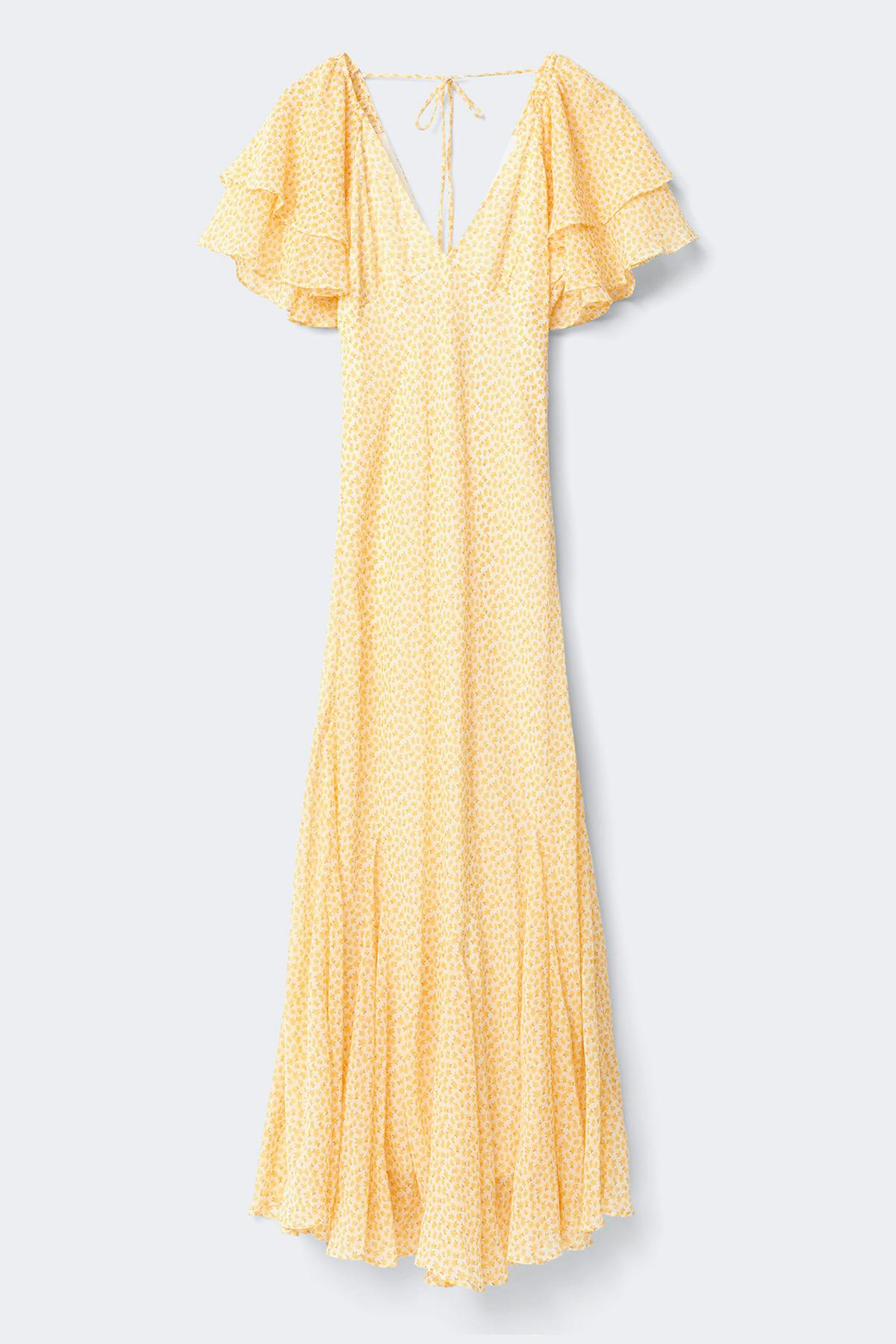 Flowy dress - Yellow