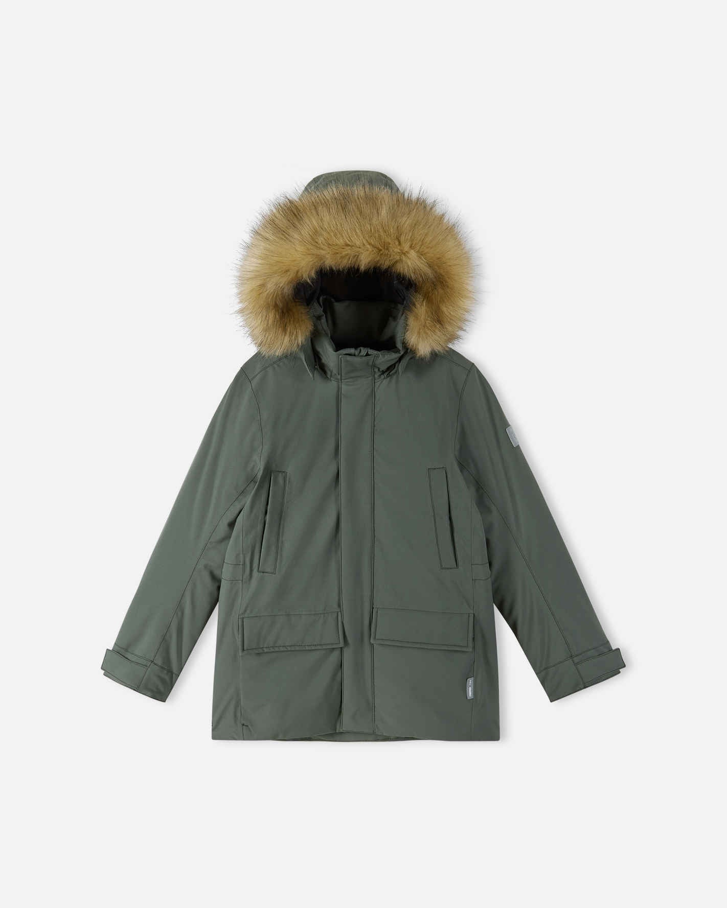Kids' waterproof down jacket Serkkula