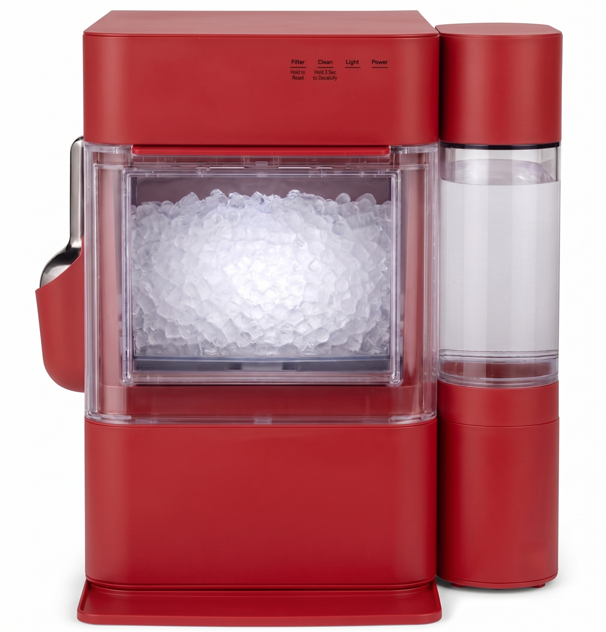 🔥Last Day Clearance🔥Ice Maker with Side Tank and Scale Inhibiting Filter