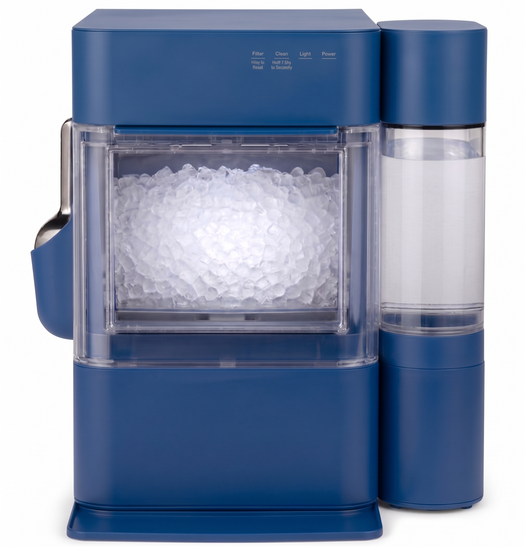 🔥Last Day Clearance🔥Ice Maker with Side Tank and Scale Inhibiting Filter
