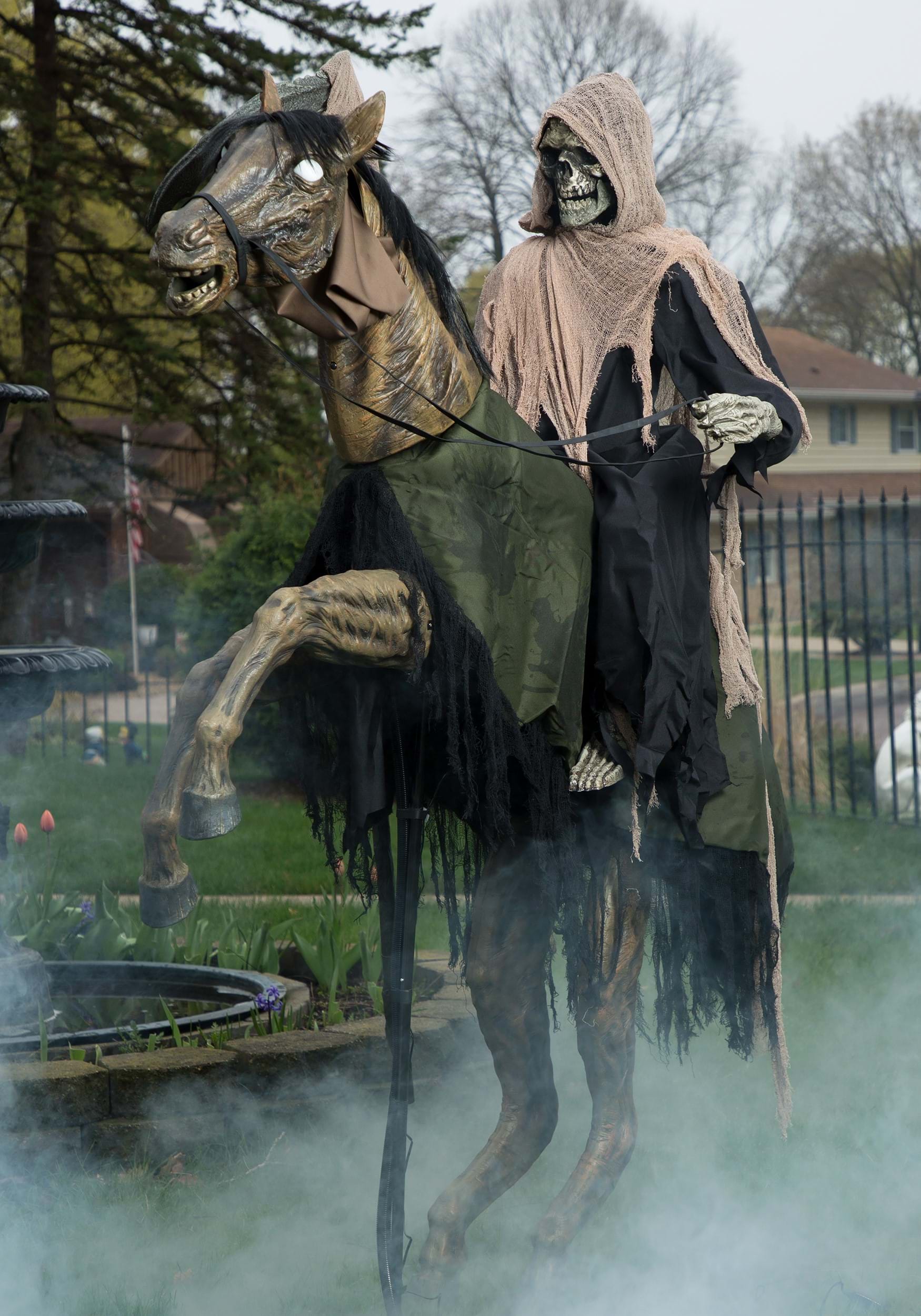 Reaper's Ride Animatronic Halloween Decoration