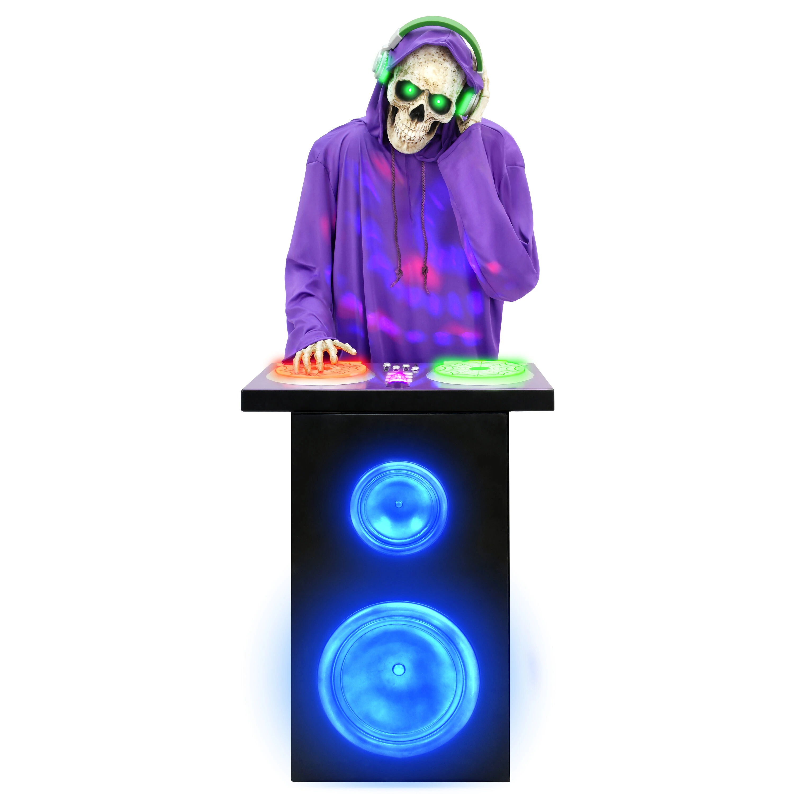 Freestanding Motion Activated Talking Lighted Skeleton Animatronic
