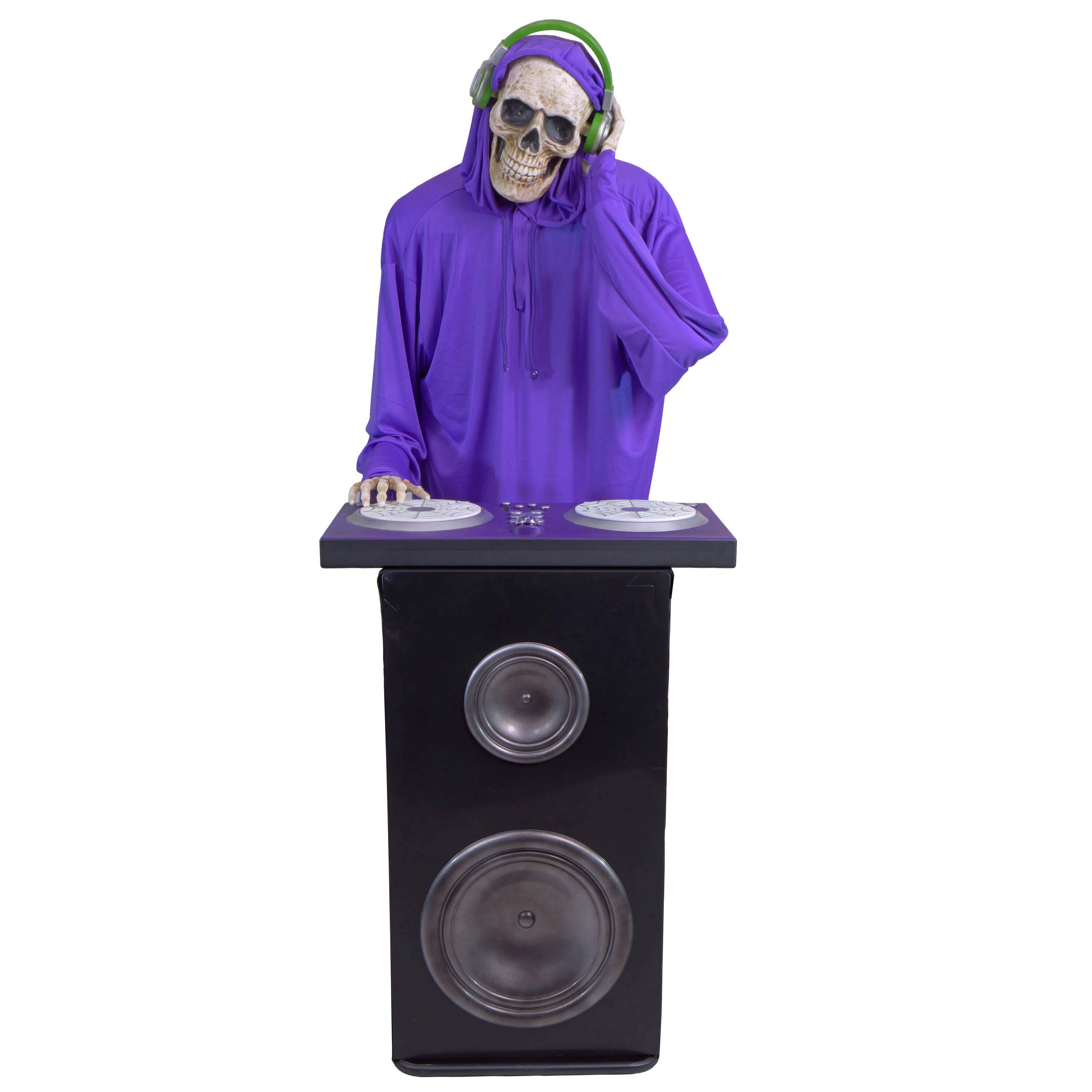 Freestanding Motion Activated Talking Lighted Skeleton Animatronic