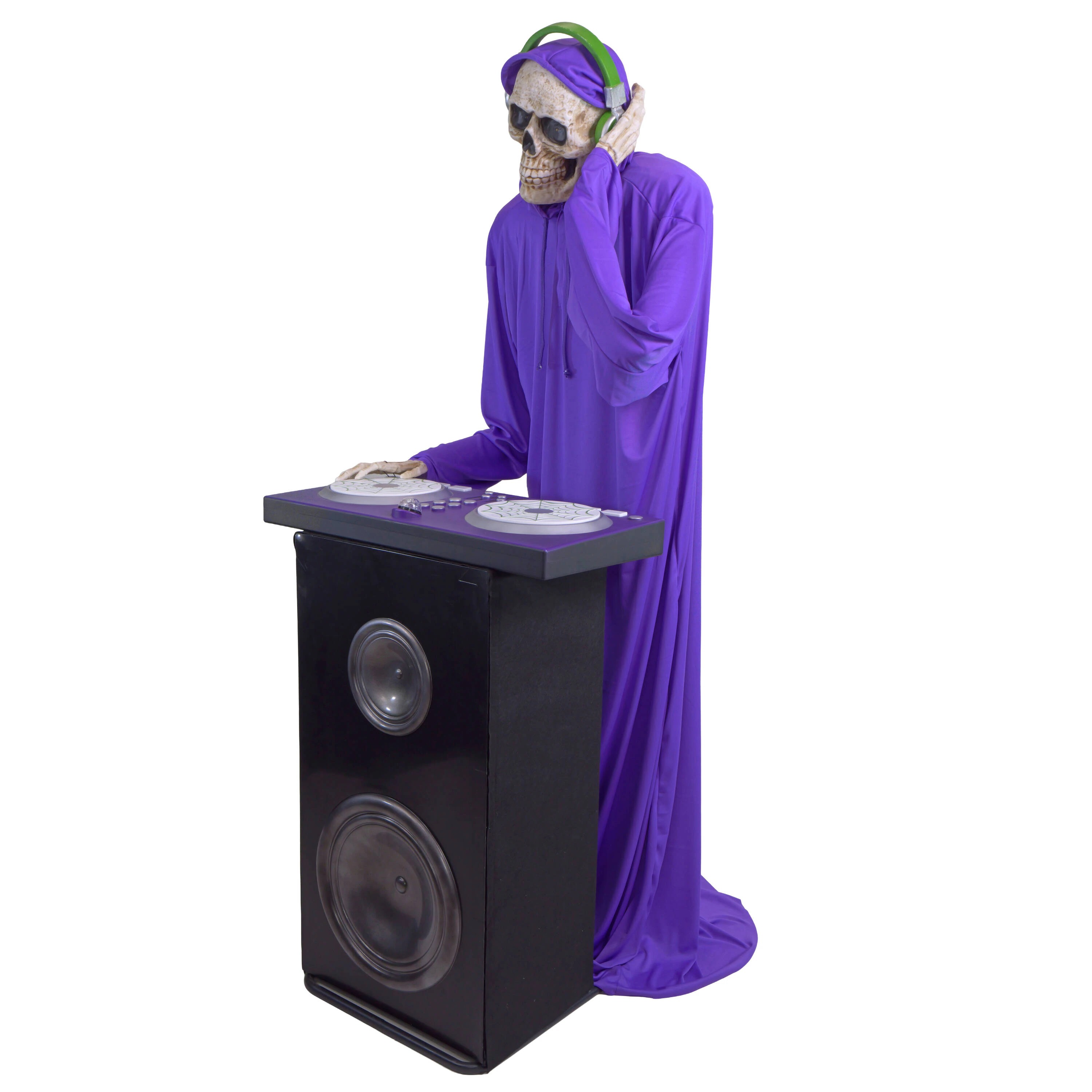 Freestanding Motion Activated Talking Lighted Skeleton Animatronic