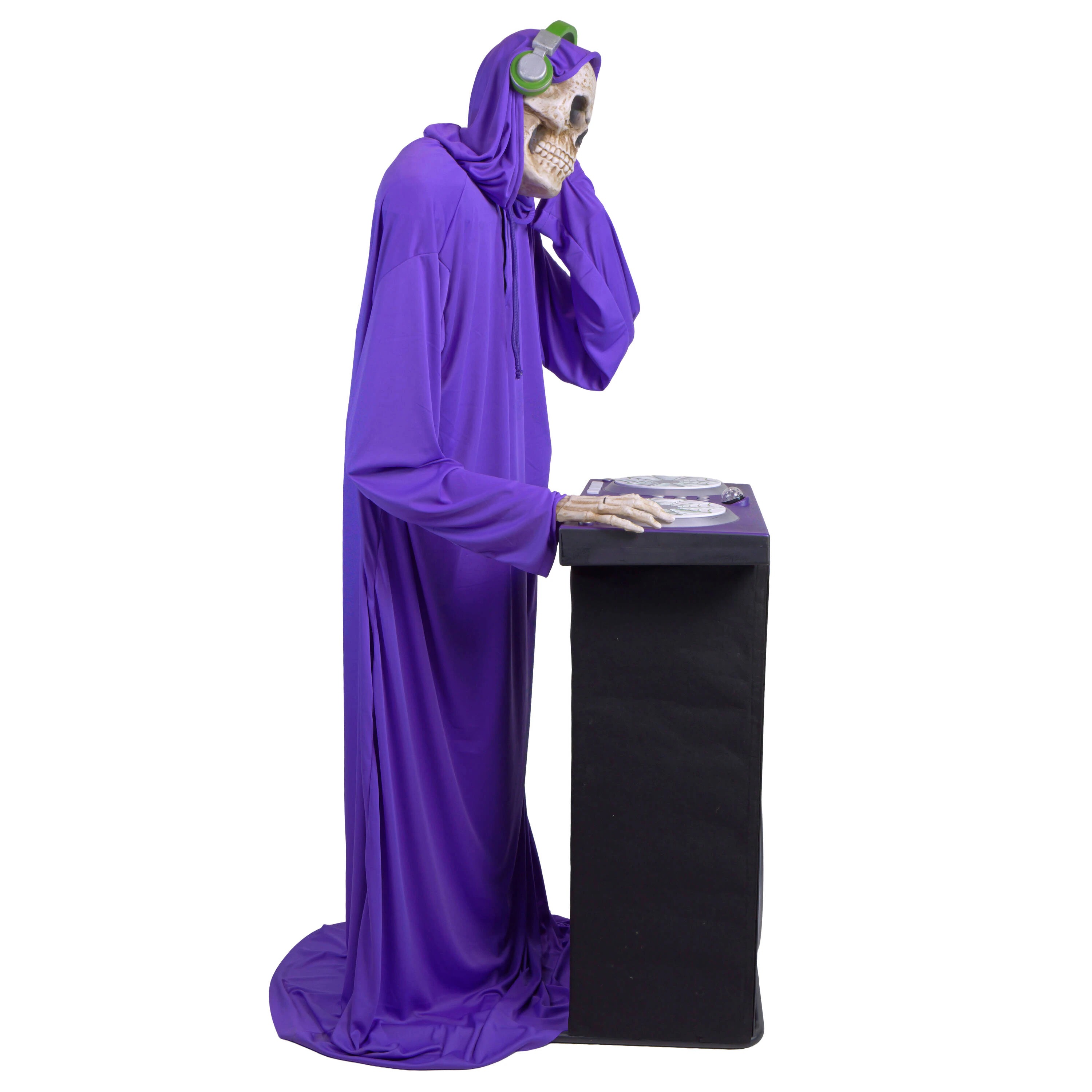 Freestanding Motion Activated Talking Lighted Skeleton Animatronic
