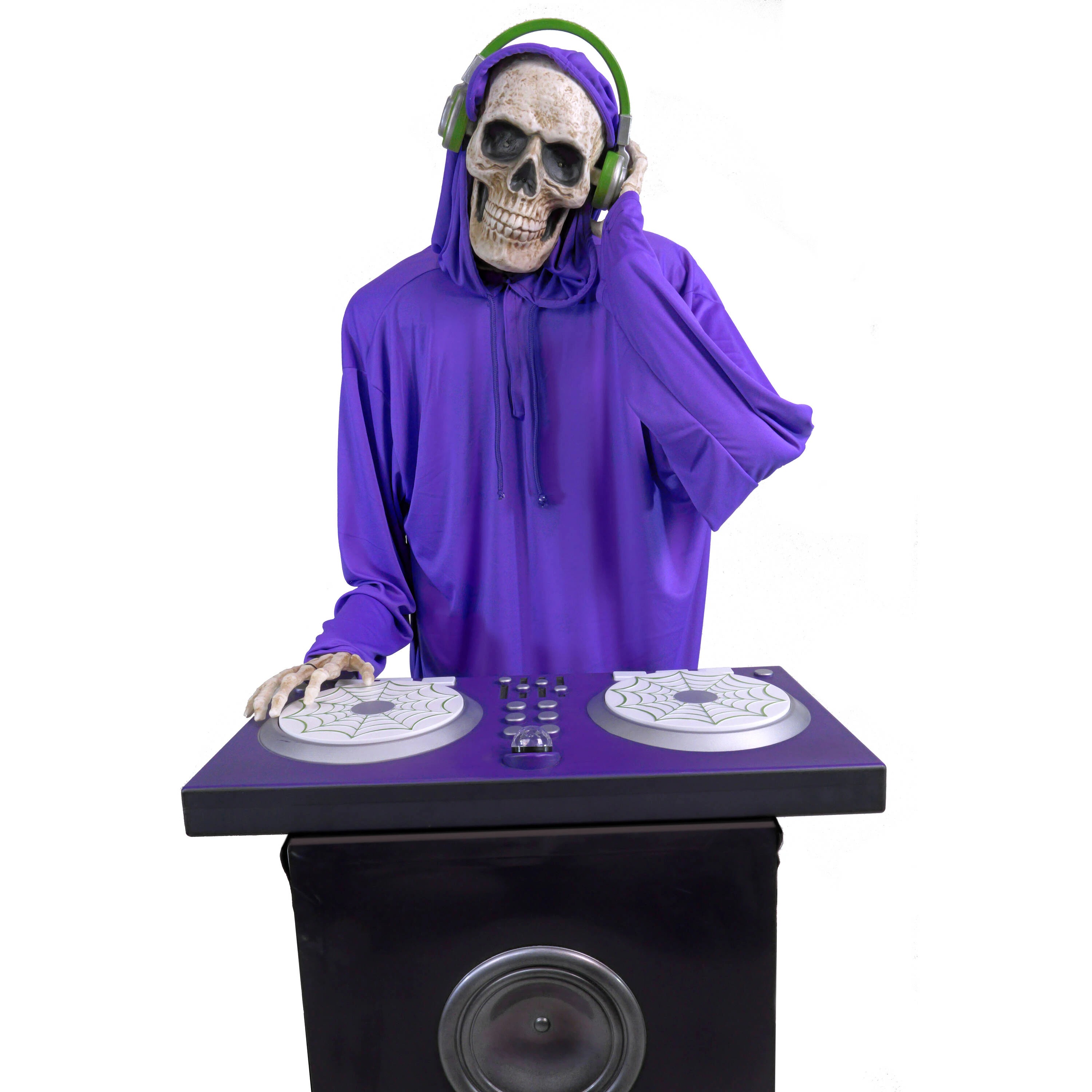 Freestanding Motion Activated Talking Lighted Skeleton Animatronic