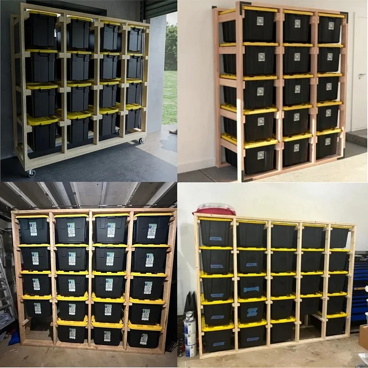 🔥Today's Online Clearance Specials ✨Mobile 27-Gal Storage Bin Kit (Includes Bins)