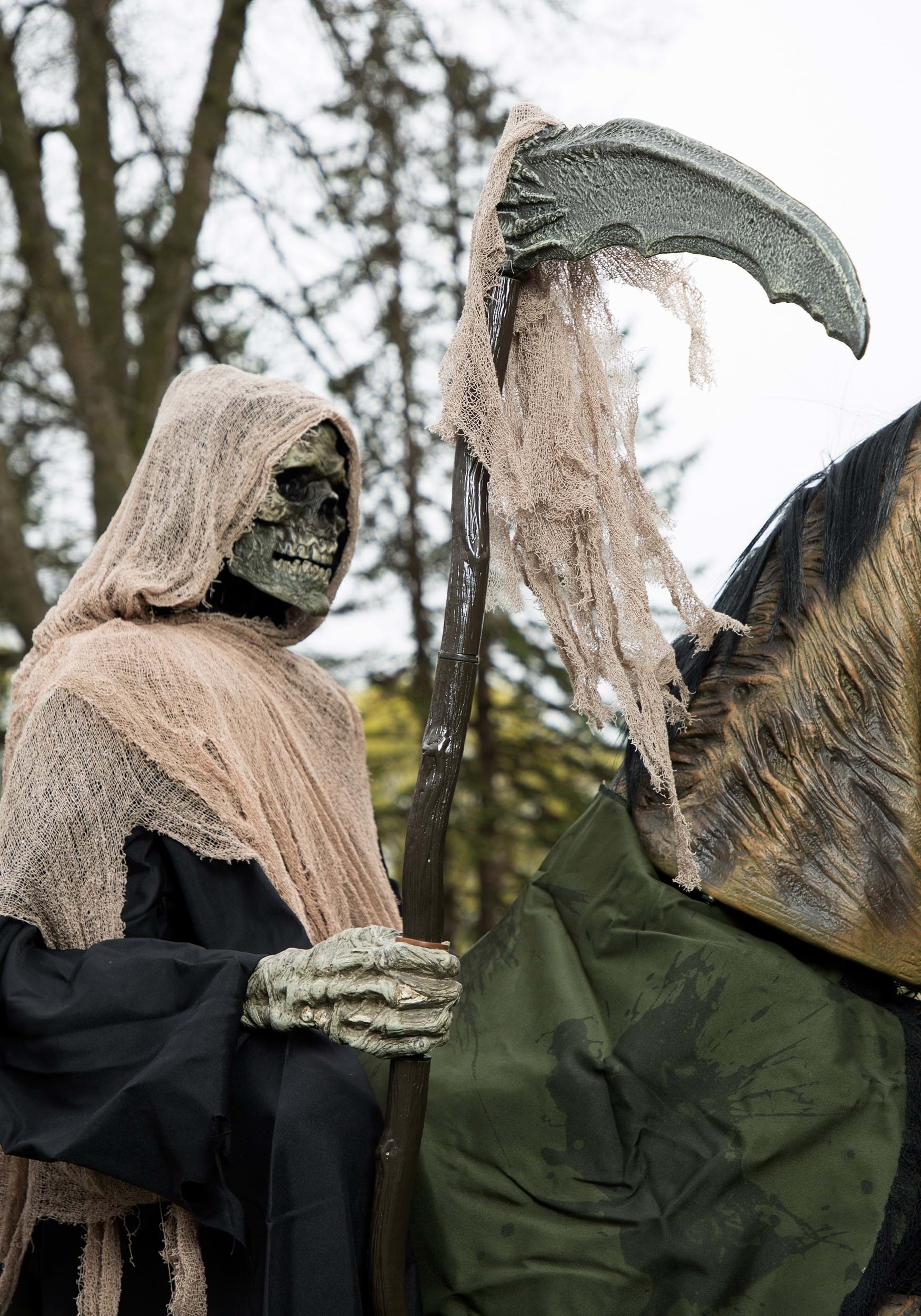 Reaper's Ride Animatronic Halloween Decoration