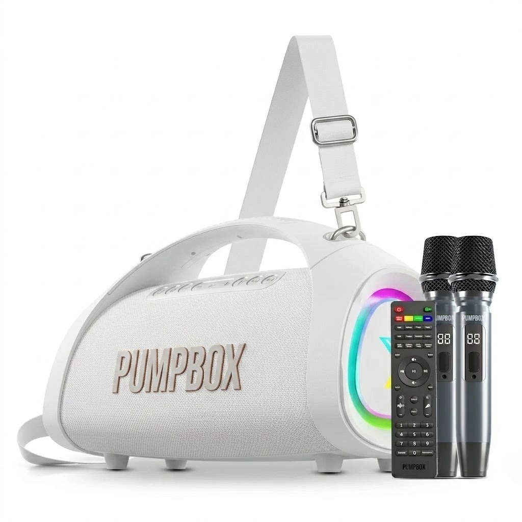 🔥Today's Special🔥Bluetooth Karaoke Speaker with 2 Wireless Microphones