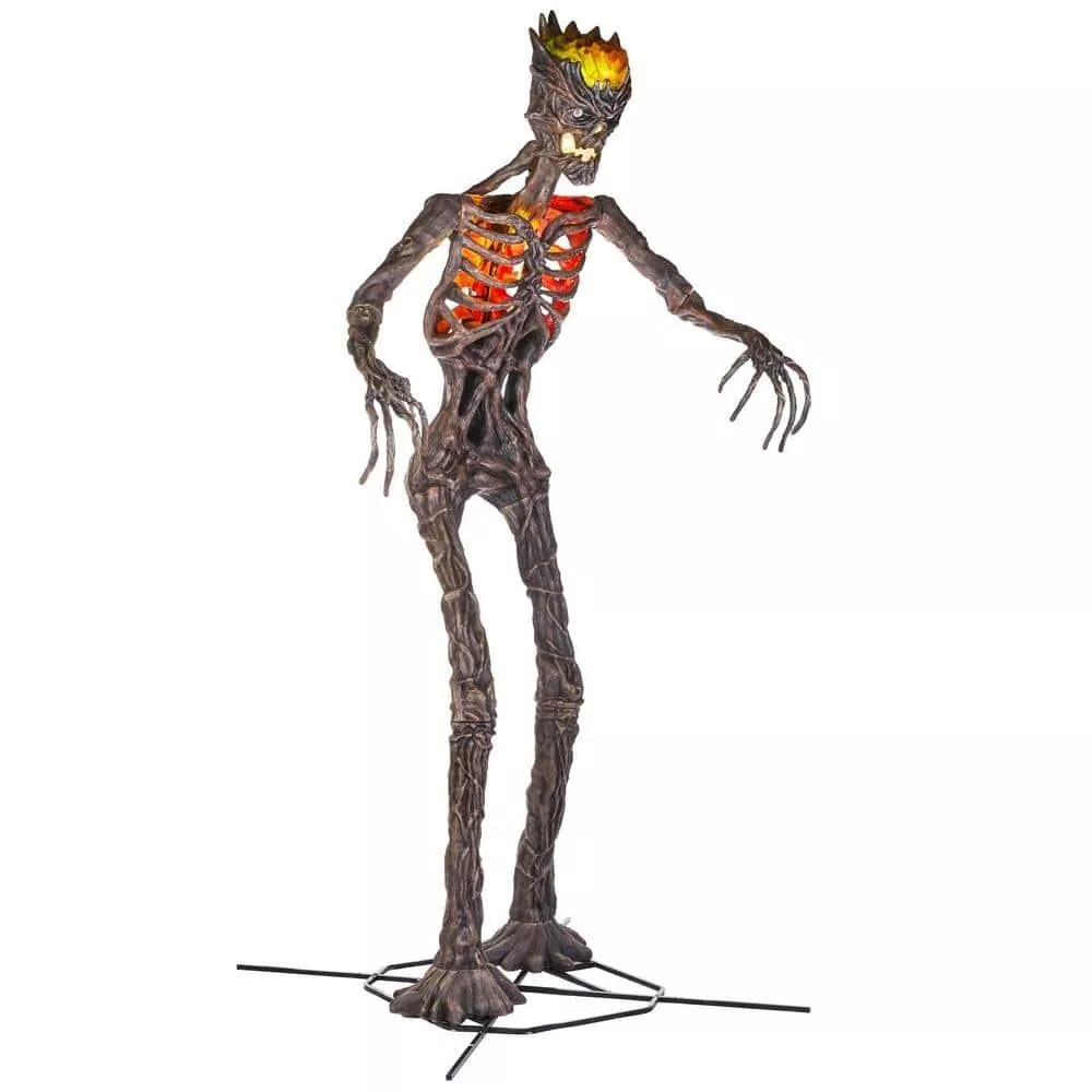 Giant-Sized Inferno Deadwood Skeleton  Halloween Decor Yard Lawn