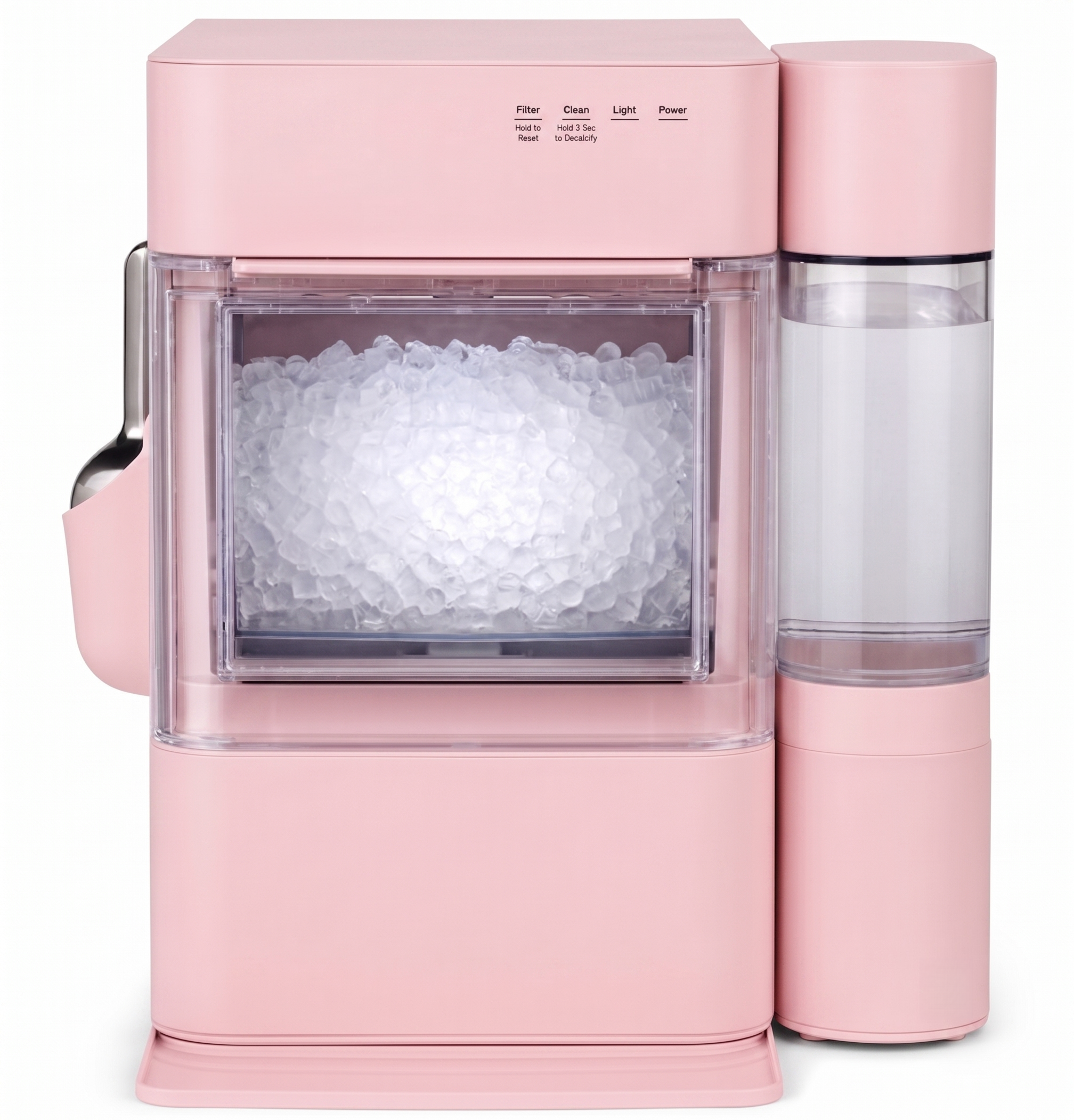 🔥Last Day Clearance🔥Ice Maker with Side Tank and Scale Inhibiting Filter