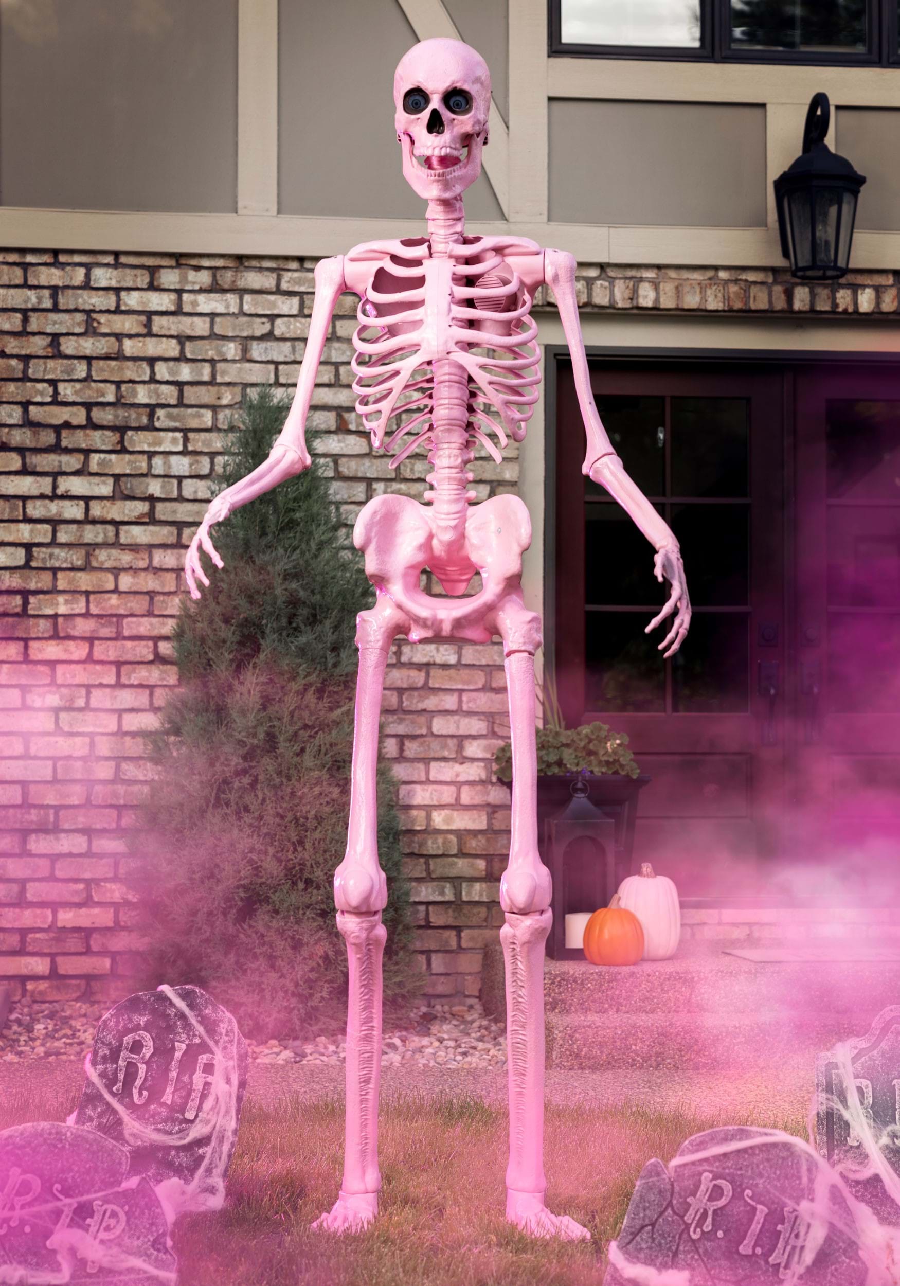 Ms. Vanderbones Pink Skeleton Halloween Decoration