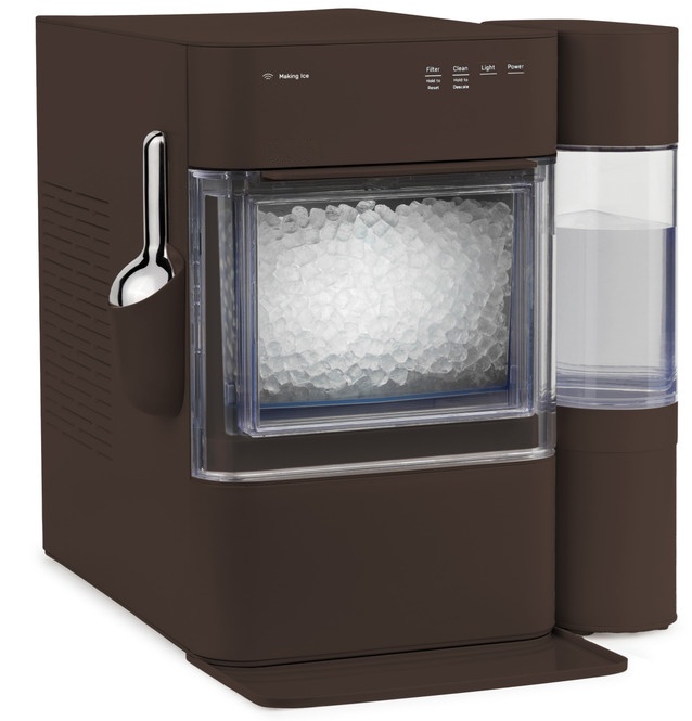 🔥Last Day Clearance🔥Ice Maker with Side Tank and Scale Inhibiting Filter