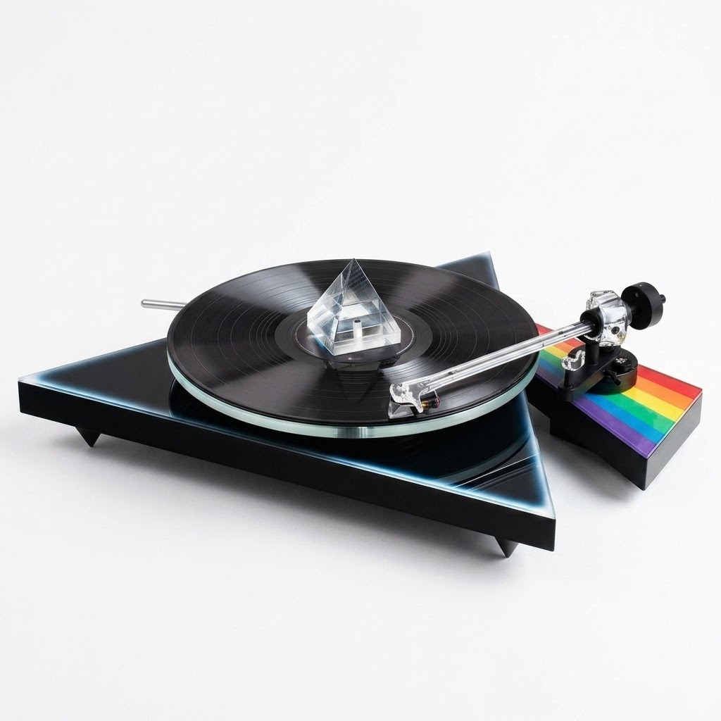 Prism Hi-Fi Vinyl Player - Obsidian Edition