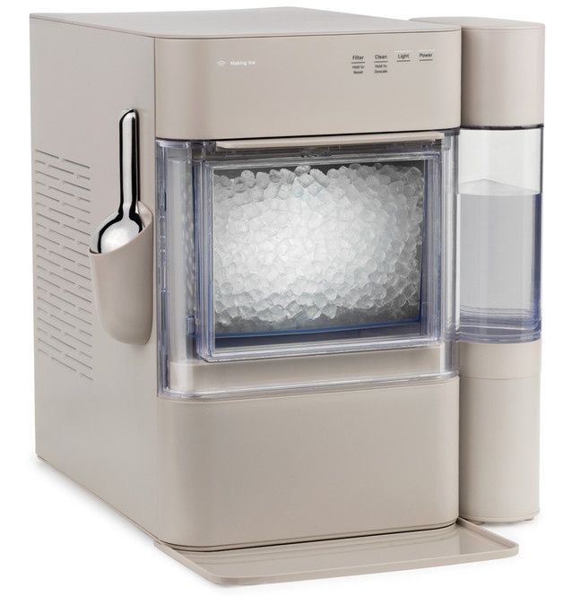 🔥Last Day Clearance🔥Ice Maker with Side Tank and Scale Inhibiting Filter